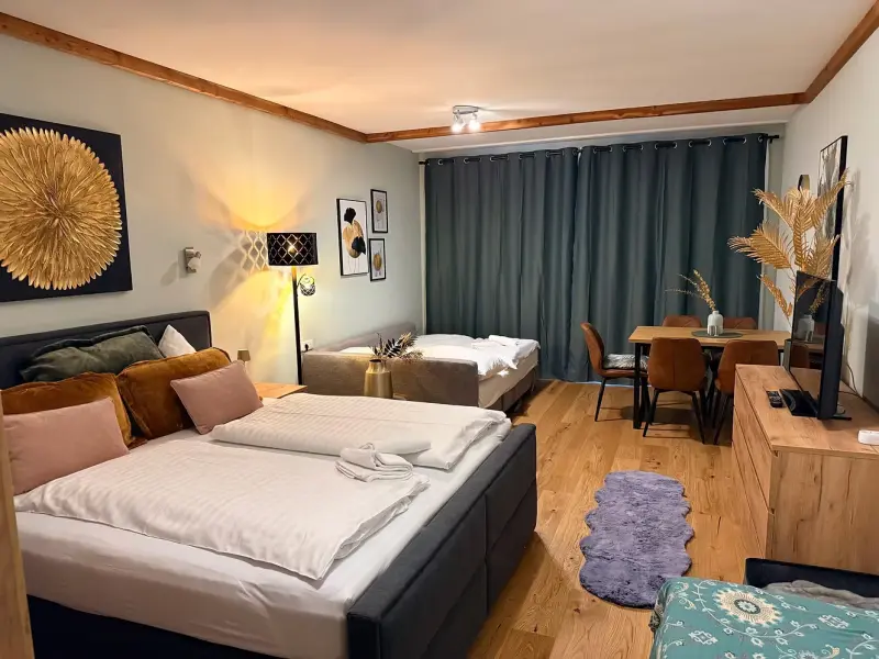 Izba Apartmán - štúdio 23 v PRAGA APARTMENTS,  Mittersiller Str. 50 – PRAGA APARTMENTS & RESTAURANT - Apartmán - štúdio 23